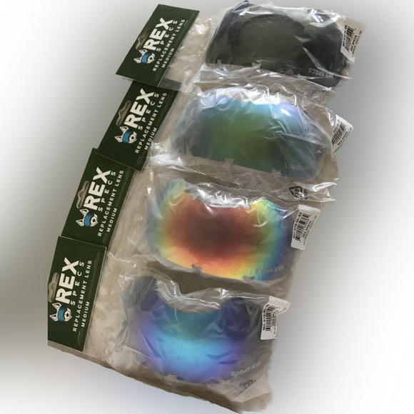 Rex Specs V1 Goggles - Coyote - Medium + Replacement Lenses - Picture 10 of 10